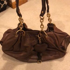 Brown Leather Juicy Couture Bag